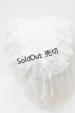 画像2: metamorphose / チュールレースヘッドドレス  アイボリー S-26-02-23-004-ME-AC-HR-ZS