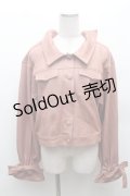 axes femme POETIQUE / バックデザインデニムジャケット  アワピンク S-26-02-23-036-AX-JA-HR-ZS