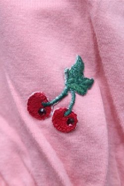 画像4: Emily Temple cute / チェリー刺 カットソー  ピンク S-26-02-23-037-ET-TO-HR-ZS