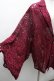画像4: REZEN / レース和袖ジャケット  ワイン S-26-02-23-038-PU-JA-AS-ZS (4)