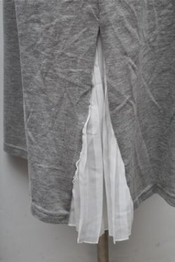 画像3: LOLITA / サイドプリーツカットソー  グレー S-26-02-23-044-LO-TO-HR-ZS