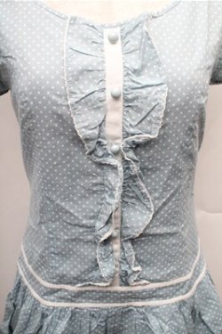 画像3: MILK / ドットワンピース  サックス S-26-02-23-050-ML-OP-HR-ZS