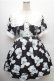 画像1: Deary / くま耳セーラーワンピース  黒ｘ白 S-26-02-23-052-LO-OP-AS-ZS (1)