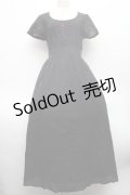 BPN / クロス刺繍ワンピース  黒 S-26-02-23-055-GO-OP-HR-ZS
