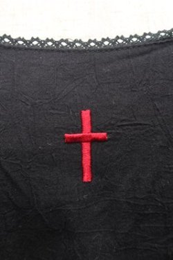 画像3: BPN / クロス刺繍ワンピース  黒 S-26-02-23-055-GO-OP-HR-ZS