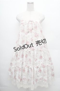 画像1: axes femme / 花柄2WAYスカート  白 S-26-02-23-058-AX-SK-HR-ZS