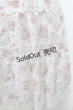 画像5: axes femme / 花柄2WAYスカート  白 S-26-02-23-058-AX-SK-HR-ZS