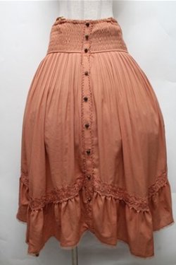 画像3: axes femme / 2WAYロングスカート  オレンジ S-26-02-23-061-AX-SK-HR-ZS