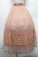 画像1: axes femme / レース×チュールスカート  ピンク S-26-02-23-063-AX-SK-HR-ZS (1)