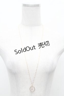 画像1: m petit by misako / AMフレームハートネックレス  ゴールド S-26-02-23-012-LO-AC-AS-ZS