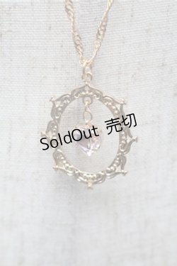 画像2: m petit by misako / AMフレームハートネックレス  ゴールド S-26-02-23-012-LO-AC-AS-ZS