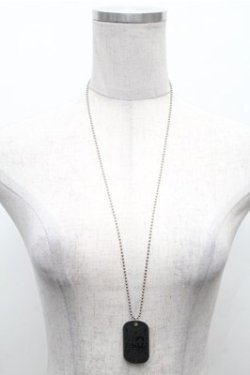 画像1: HANGRY&ANGRY / プレートネックレス  シルバー S-26-02-23-013-HN-AC-AS-ZS