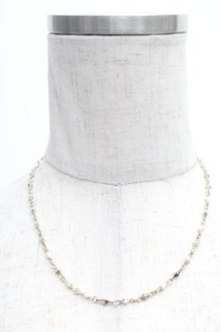 画像1: Justin Davis / CURIO チェーン 40cm シルバー S-26-02-23-002-SL-AC-AS-ZS