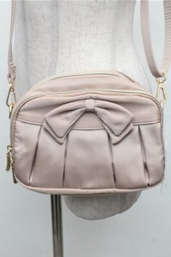 画像1: m petit by misako / AMリボンウォレットSLD  ベージュ S-26-02-23-017-LO-BG-AS-ZS