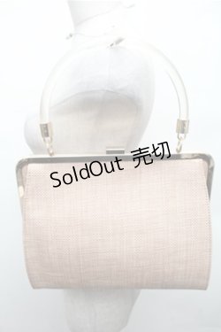 画像2: an another angelus / ラベンダー刺繍クリアハンドルバッグ  ラベンダー S-26-02-23-020-CA-BG-AS-ZS