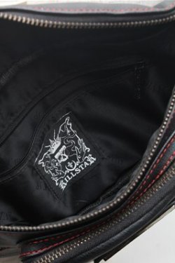 画像3: KILL STAR / レザーボディバッグ  黒 S-26-02-23-021-SL-BG-HR-ZS