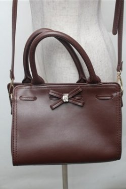 画像1: m petit by misako / 2WAYバッグ  ブラウン S-26-02-23-022-LO-BG-AS-ZS