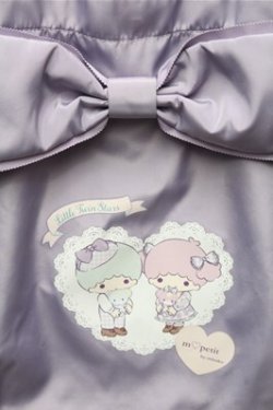 画像3: m petit by misako / トートバッグ（リトルツインスターズ）  紫 S-26-02-23-023-LO-BG-AS-ZS