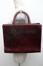 画像1: Jean Paul GAULTIER / ニューローズバッグ  ワイン S-26-02-23-025-GO-BG-AS-ZS (1)