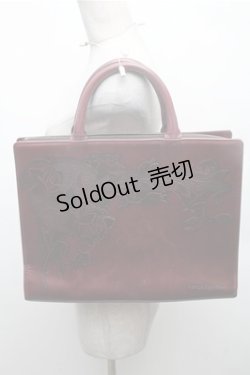 画像1: Jean Paul GAULTIER / ニューローズバッグ  ワイン S-26-02-23-025-GO-BG-AS-ZS