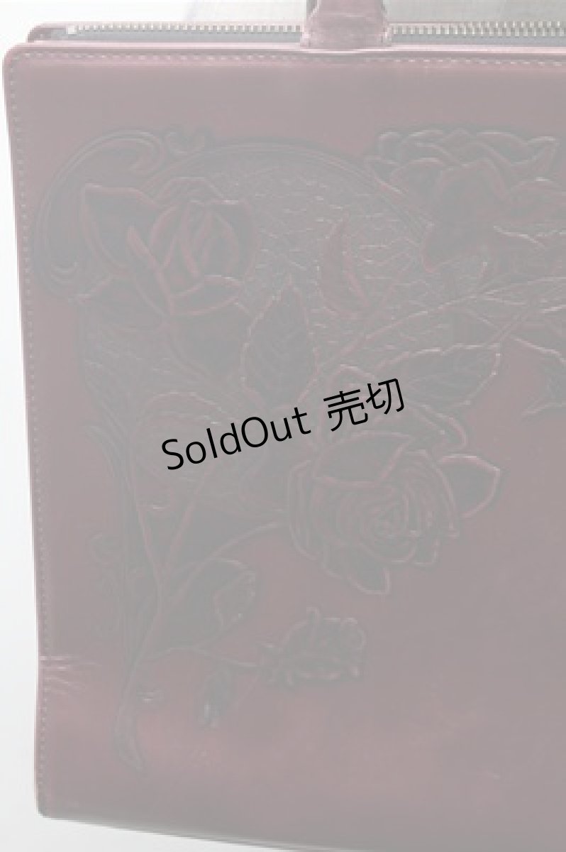 画像3: Jean Paul GAULTIER / ニューローズバッグ  ワイン S-26-02-23-025-GO-BG-AS-ZS (3)