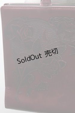 画像3: Jean Paul GAULTIER / ニューローズバッグ  ワイン S-26-02-23-025-GO-BG-AS-ZS