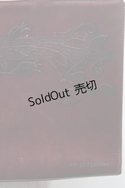 画像4: Jean Paul GAULTIER / ニューローズバッグ  ワイン S-26-02-23-025-GO-BG-AS-ZS