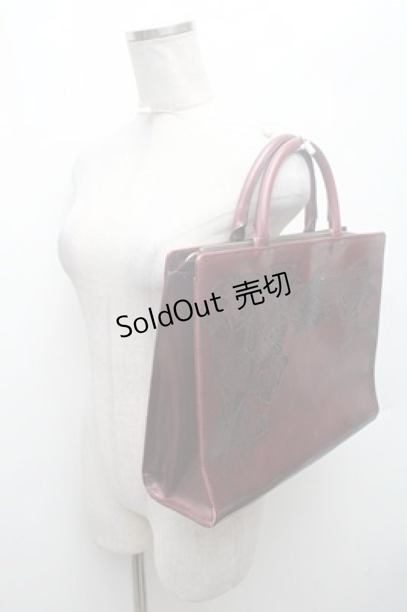 画像5: Jean Paul GAULTIER / ニューローズバッグ  ワイン S-26-02-23-025-GO-BG-AS-ZS (5)