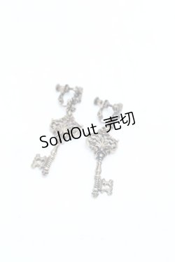 画像1: Kurumi Collaboration / CLK*カギイヤリング  ゴールド S-26-02-25-001-LO-AC-AS-ZS