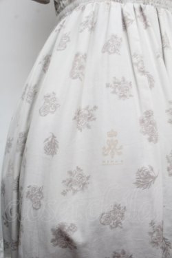 画像3: m petit by misako / NINA'S 花柄スクエアネックワンピース M アイボリー S-26-02-25-036-LO-OP-TE-ZS