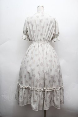 画像4: m petit by misako / NINA'S 花柄スクエアネックワンピース M アイボリー S-26-02-25-036-LO-OP-TE-ZS