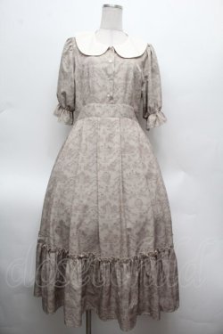 画像1: m petit by misako / NINA’Sコラボトワルドジュイワンピース M ベージュ S-26-02-25-037-LO-OP-TE-ZS