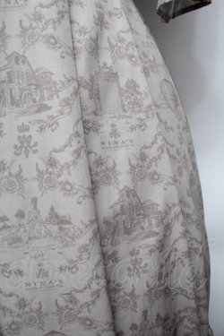 画像2: m petit by misako / NINA’Sコラボトワルドジュイワンピース M ベージュ S-26-02-25-037-LO-OP-TE-ZS