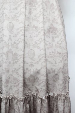 画像2: m petit by misako / NINA’Sコラボトワルドジュイワンピース L ベージュ S-26-02-25-038-LO-OP-TE-ZS