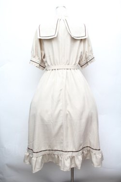 画像3: Kurumi Collaboration / マリンアカデミアワンピース  オフ S-26-02-25-039-LO-OP-AS-ZS