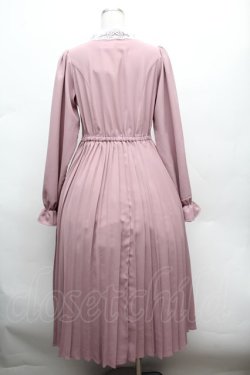 画像3: m petit by misako / AM*レースエリプリーツワンピース M ピンク S-26-02-25-042-LO-OP-TE-ZS