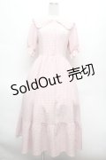 m petit by misako / ギンガムチェックワンピース M ピンク S-26-02-25-043-LO-OP-TE-ZS