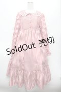 LOLITA / ギンガムワンピース  赤ｘ白 S-26-02-25-044-LO-OP-AS-ZS