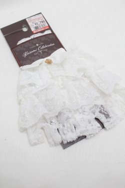 画像1: Kurumi Collaboration / CLK*レースグローブ  白 S-26-02-25-006-LO-ZA-AS-ZS