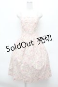 K211148 / 花柄サンドレス  ピンク S-26-02-25-049-LO-TO-TE-ZS
