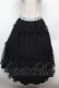 画像1: m petit by misako / NINA'Sギャザースカート L 黒×白 S-26-02-25-052-LO-SK-TE-ZS (1)