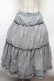 画像3: m petit by misako / NINA'Sギャザースカート L 黒×白 S-26-02-25-052-LO-SK-TE-ZS (3)