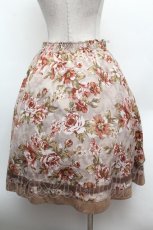 画像3: axes femme / アンティーク花柄スカート  ベージュ S-26-02-25-054-AX-SK-AS-ZS (3)