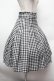 画像2: F i.n.t / べっ甲バックルタックスカート  黒ｘ白 S-26-02-25-055-0-SK-HR-ZS (2)