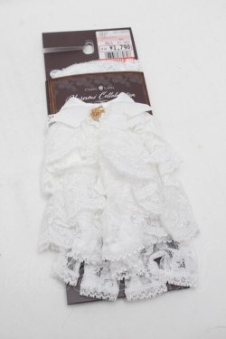 画像1: Kurumi Collaboration / CLK*レースグローブ  白 S-26-02-25-007-LO-ZA-AS-ZS