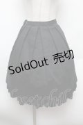 BPN / レイヤードプリーツスカート  黒 S-26-02-25-059-GO-SK-HR-ZS