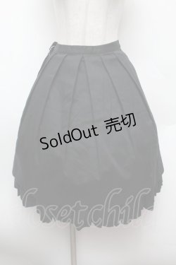 画像1: BPN / レイヤードプリーツスカート  黒 S-26-02-25-059-GO-SK-HR-ZS