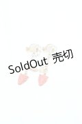 m petit by misako / AMイチゴイヤリング  ゴールド S-26-02-25-002-LO-AC-HR-ZS