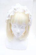 Lovely Tency / 眞白ありすコラボ/ヘッドドレス  白 S-26-02-25-016-LO-AC-AS-ZS
