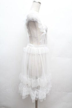 画像2: Virally / TT*HOSレースエプロン L 白 S-26-02-25-021-LO-OP-TE-ZS
